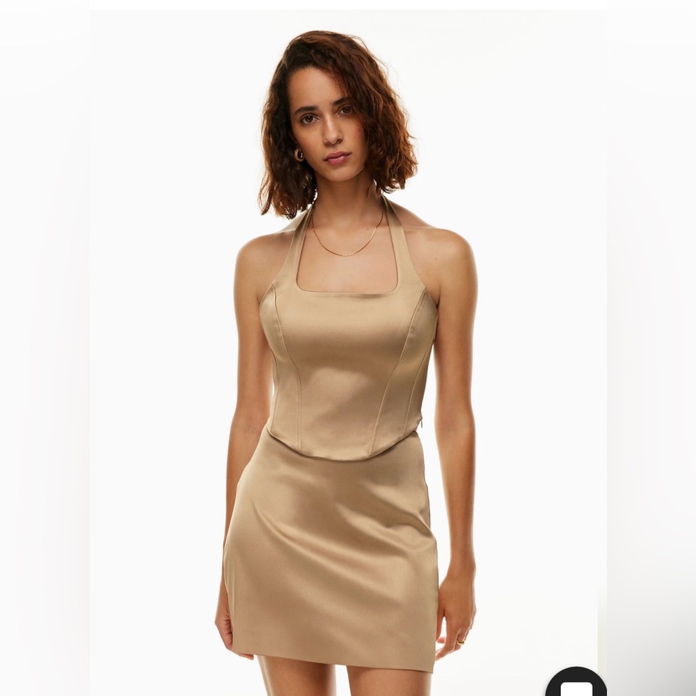 Wilfred New Dusk Satin Bustier